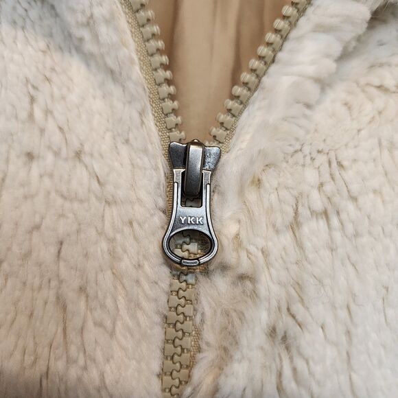 Patagonia Conejo Fuzzy Bomber Jacket Womens Size Small Hi Pile Fleece Sherpa - Picture 4 of 7